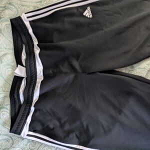 Adidas Kids Black and White Joggers